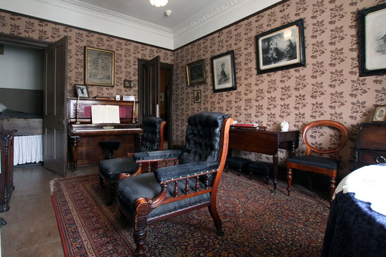 The parlour, which would have been used for special occasions