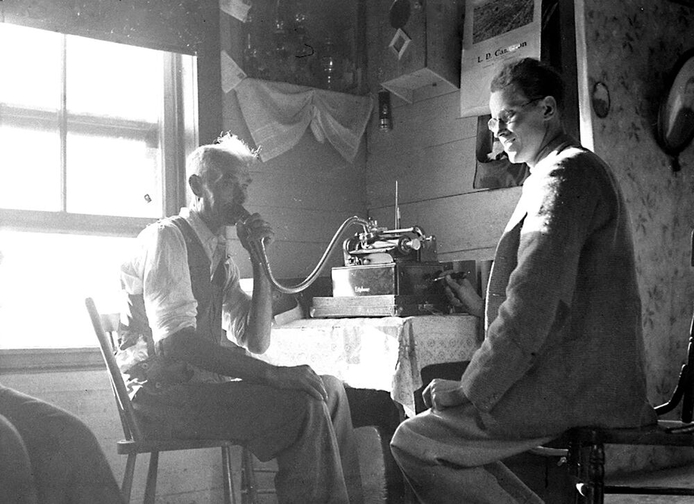 John Lorne Campbell recording, Lake Ainslie, Cape Breton, 1937
