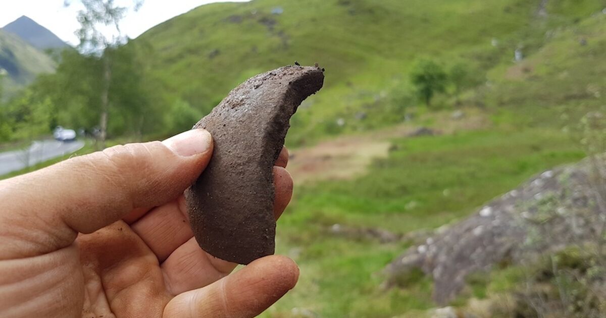 Musket Shell 300-year-old musket ball and mortar… | National Trust for Scotland
