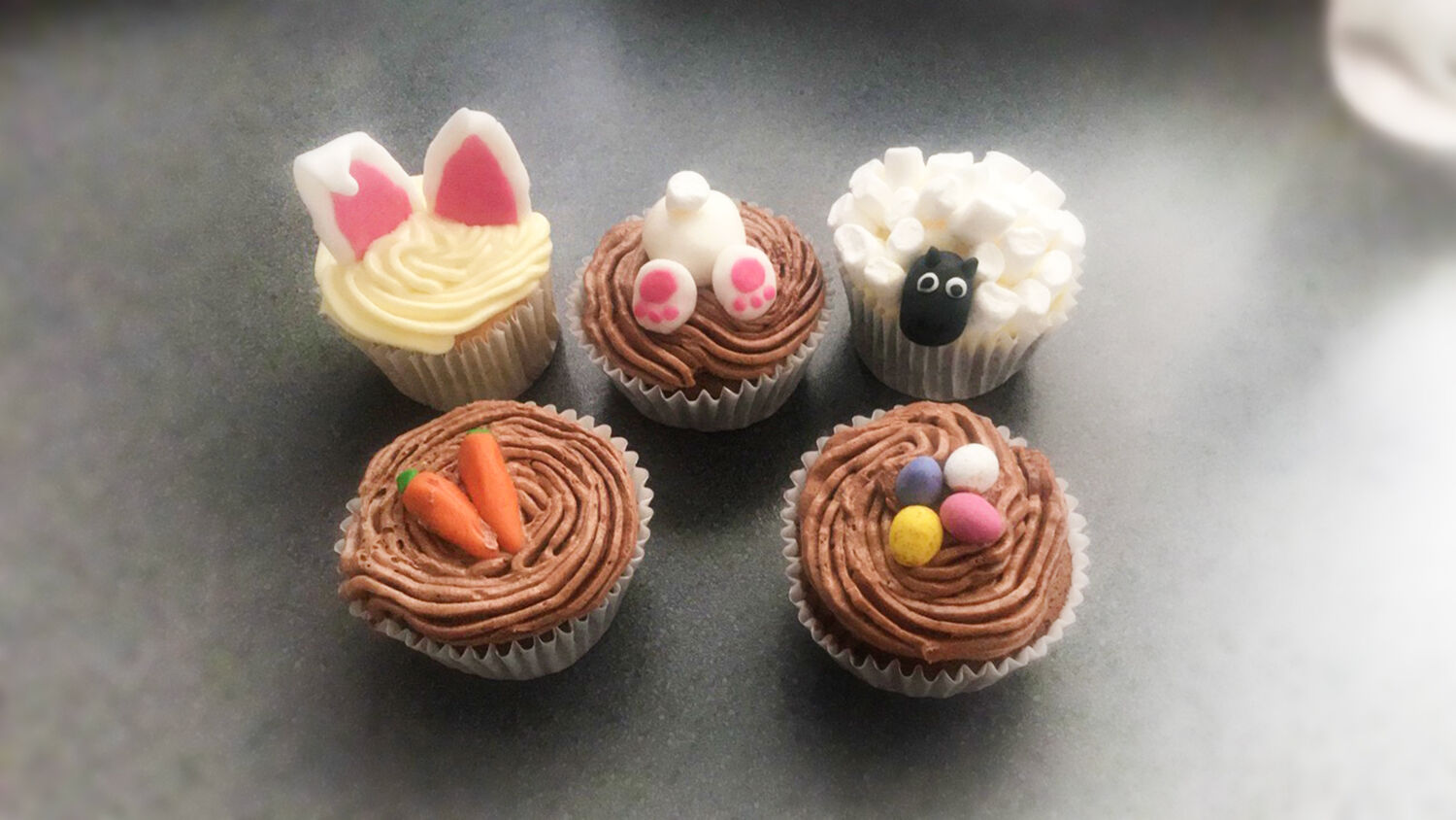 Easter cupcakes with fluffy vanilla frosting recipe - Kidspot