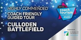 Highly Commended Coach Friendly Guided Tour Culloden Battlefield 2020